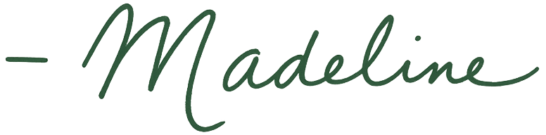 Madeline's signature